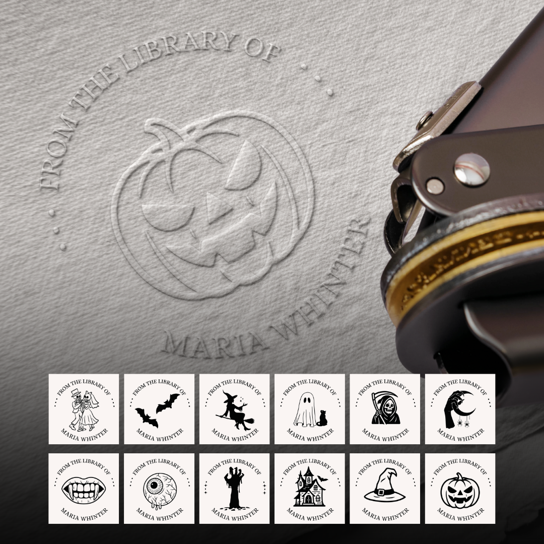 Spooky Persönlicher Buchstempel
